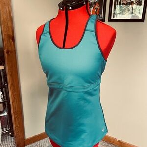 Teal Racerback Athletic Tank Top Mountain Hardware